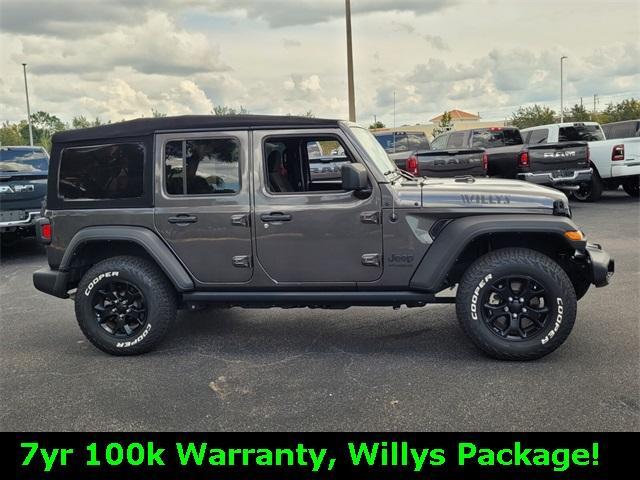 used 2022 Jeep Wrangler Unlimited car, priced at $30,500