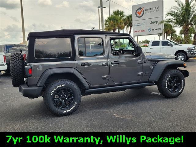 used 2022 Jeep Wrangler Unlimited car, priced at $30,500