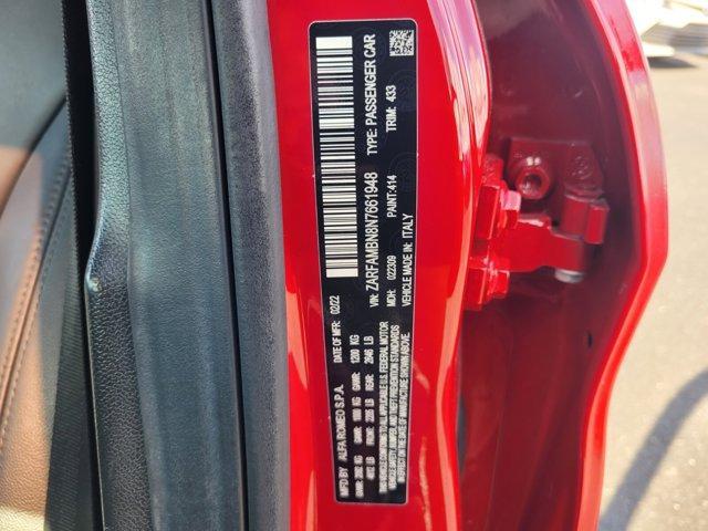 used 2022 Alfa Romeo Giulia car, priced at $23,500