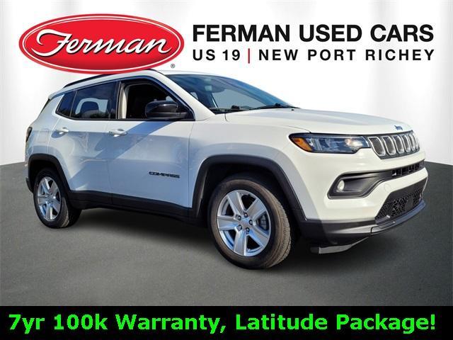 used 2022 Jeep Compass car, priced at $20,500