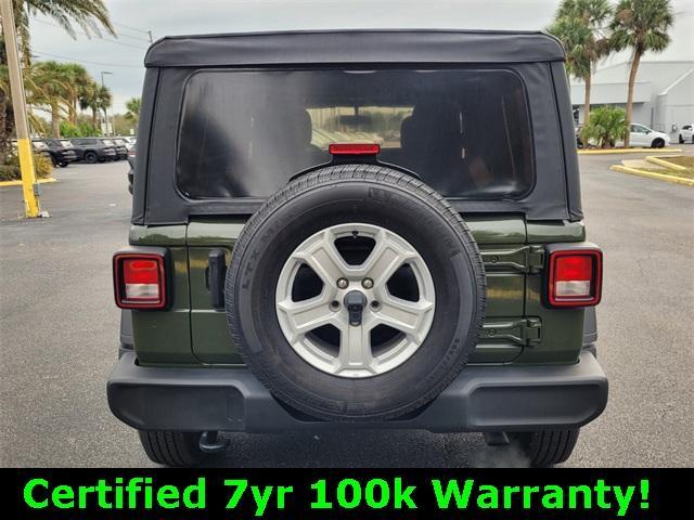 used 2021 Jeep Wrangler Unlimited car, priced at $29,900