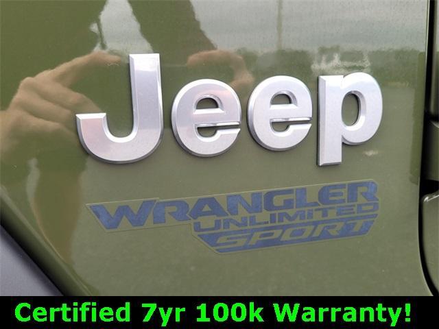 used 2021 Jeep Wrangler Unlimited car, priced at $29,900