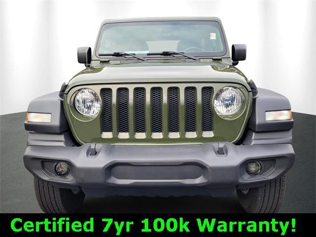 used 2021 Jeep Wrangler Unlimited car, priced at $29,900