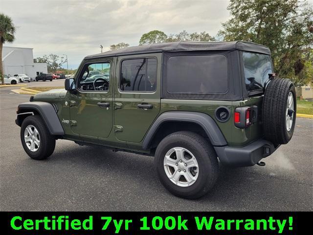 used 2021 Jeep Wrangler Unlimited car, priced at $29,900