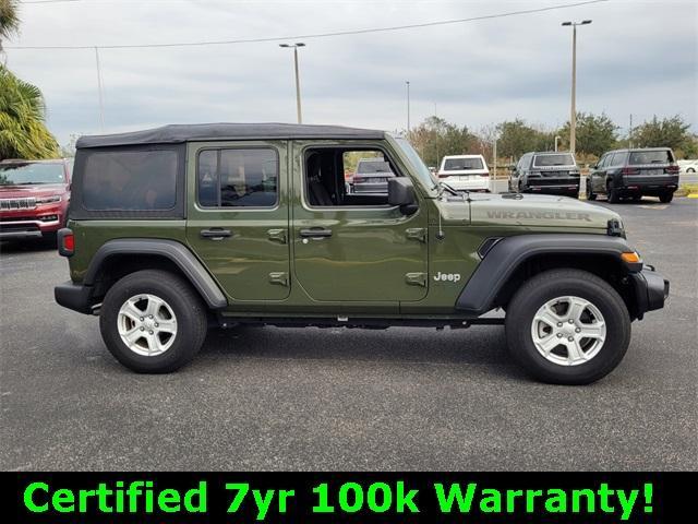 used 2021 Jeep Wrangler Unlimited car, priced at $29,900