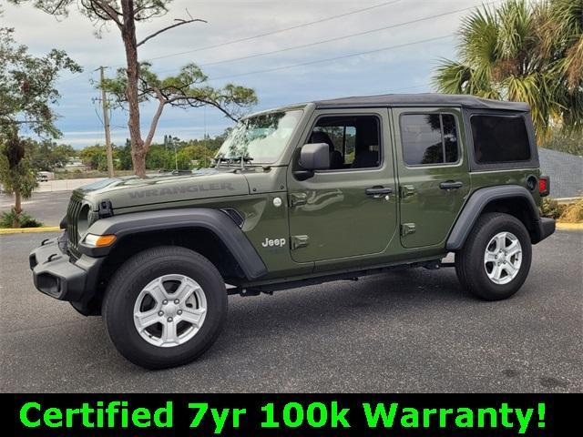 used 2021 Jeep Wrangler Unlimited car, priced at $29,900