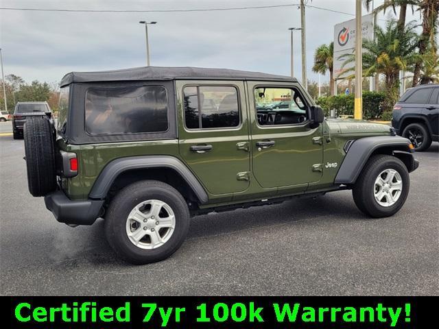 used 2021 Jeep Wrangler Unlimited car, priced at $29,900