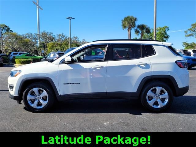 used 2021 Jeep Compass car, priced at $18,900