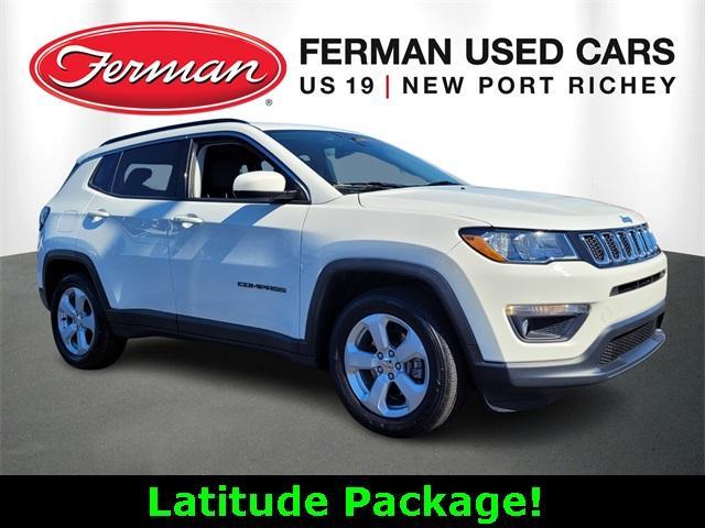 used 2021 Jeep Compass car, priced at $19,600