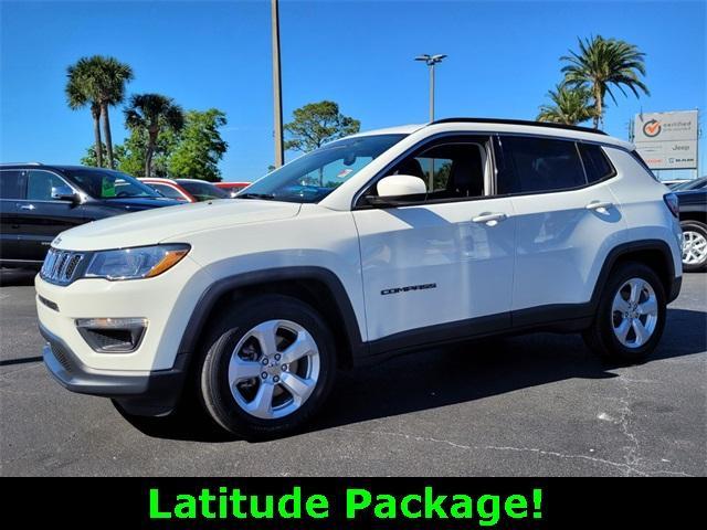 used 2021 Jeep Compass car, priced at $19,600