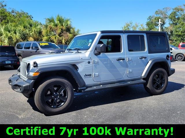 used 2023 Jeep Wrangler car, priced at $35,800