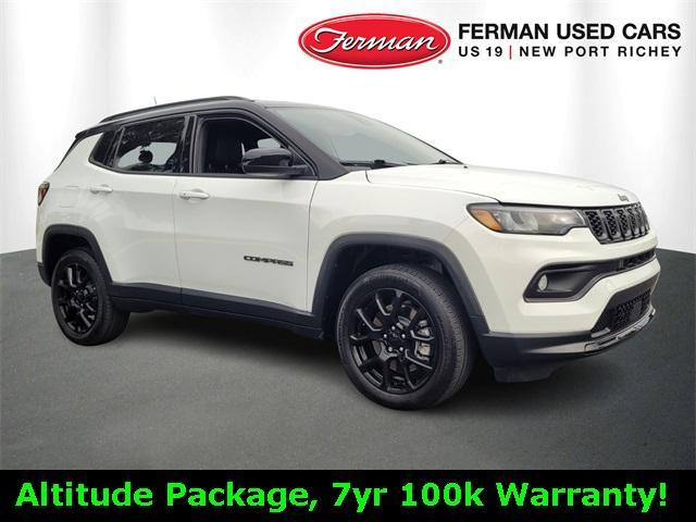 used 2024 Jeep Compass car, priced at $24,777