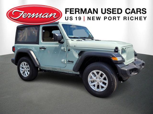 used 2023 Jeep Wrangler car, priced at $34,700