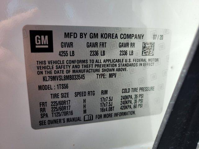 used 2021 Chevrolet TrailBlazer car, priced at $19,388
