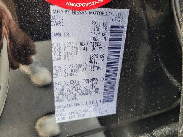 used 2023 Nissan Titan car, priced at $33,500