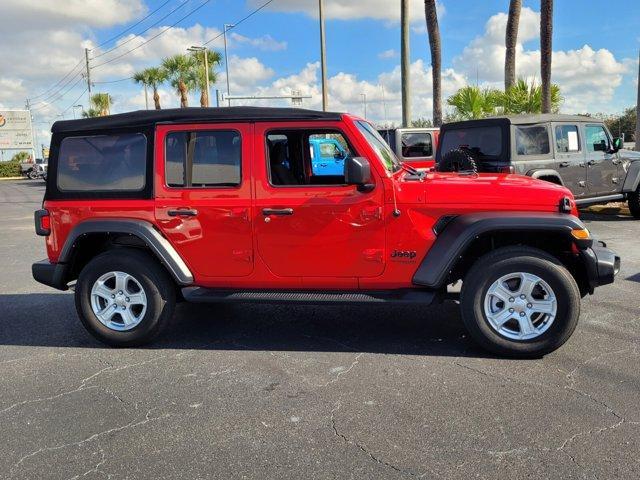 used 2022 Jeep Wrangler Unlimited car, priced at $29,500