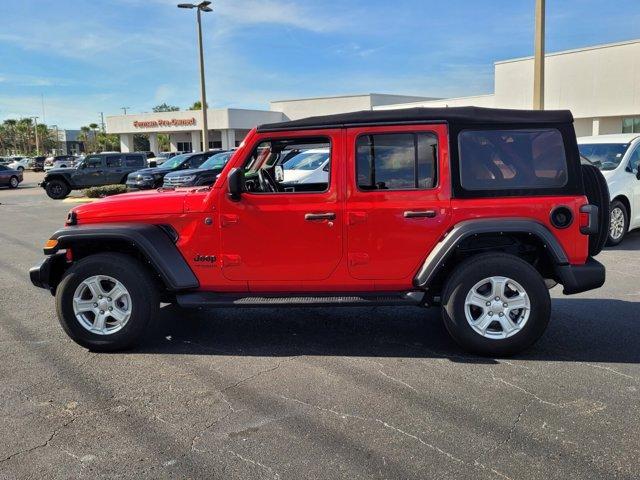 used 2022 Jeep Wrangler Unlimited car, priced at $29,500