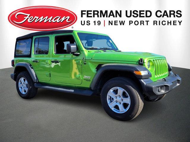 used 2019 Jeep Wrangler Unlimited car, priced at $29,000