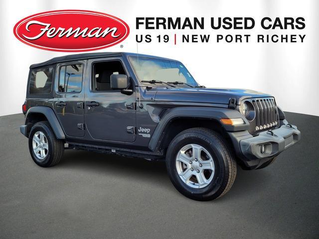 used 2021 Jeep Wrangler Unlimited car, priced at $30,000