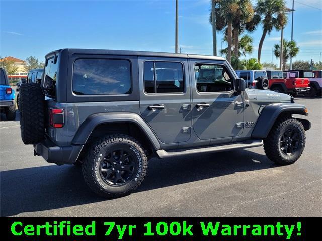 used 2021 Jeep Wrangler Unlimited car, priced at $35,888