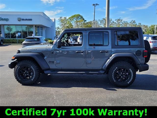 used 2021 Jeep Wrangler Unlimited car, priced at $35,888