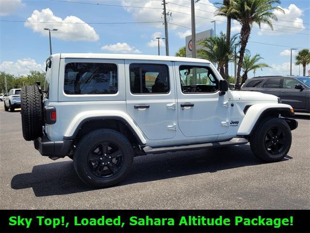 used 2022 Jeep Wrangler Unlimited car, priced at $38,888