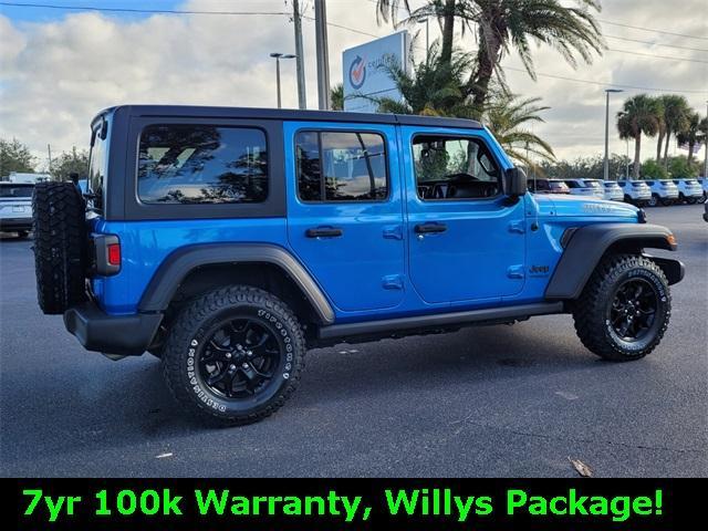 used 2021 Jeep Wrangler Unlimited car, priced at $33,700