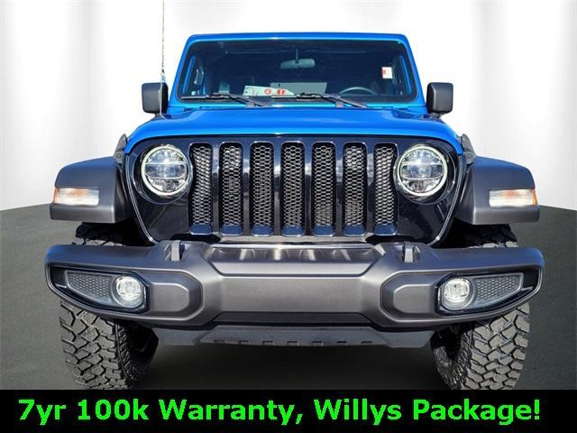 used 2021 Jeep Wrangler Unlimited car, priced at $33,700