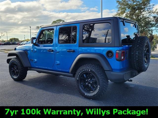 used 2021 Jeep Wrangler Unlimited car, priced at $33,700