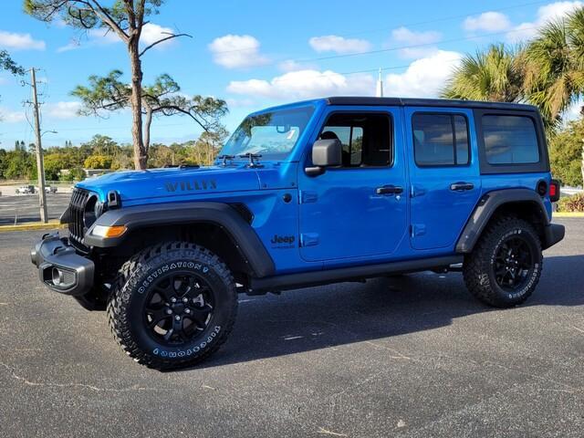 used 2021 Jeep Wrangler Unlimited car, priced at $33,250