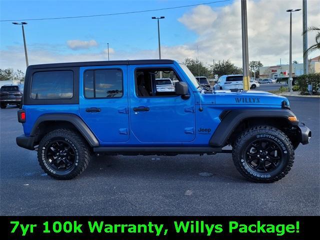 used 2021 Jeep Wrangler Unlimited car, priced at $33,700