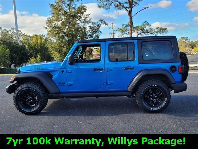 used 2021 Jeep Wrangler Unlimited car, priced at $33,700