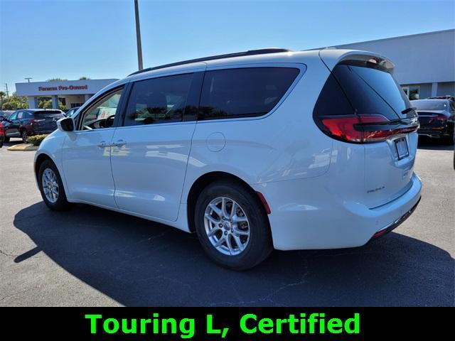 used 2022 Chrysler Pacifica car, priced at $24,300