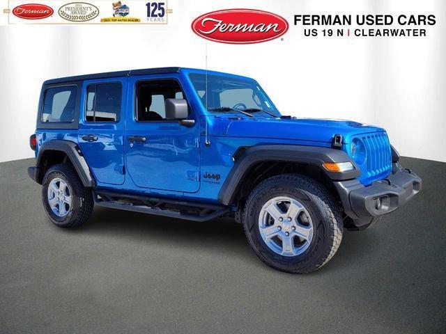 used 2022 Jeep Wrangler Unlimited car, priced at $27,999