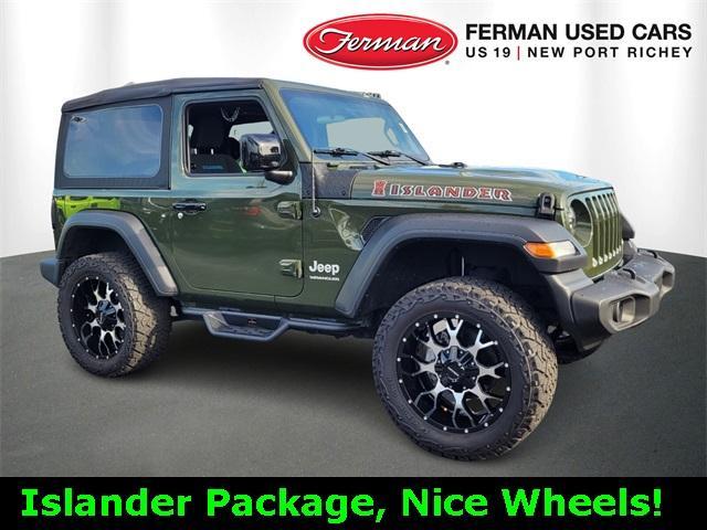 used 2021 Jeep Wrangler car, priced at $26,995
