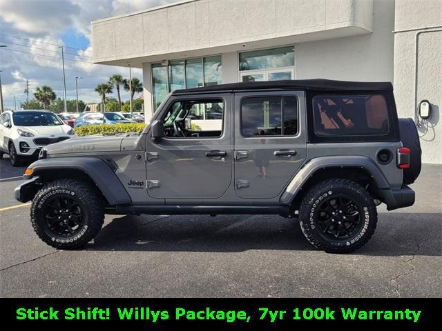 used 2021 Jeep Wrangler Unlimited car, priced at $29,788