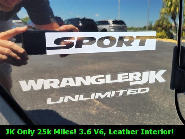 used 2018 Jeep Wrangler JK Unlimited car, priced at $28,888