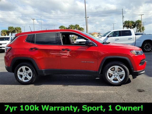 used 2023 Jeep Compass car, priced at $23,500