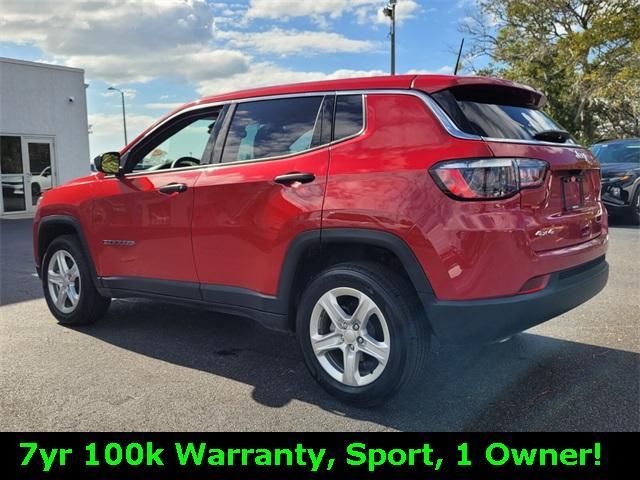 used 2023 Jeep Compass car, priced at $23,500