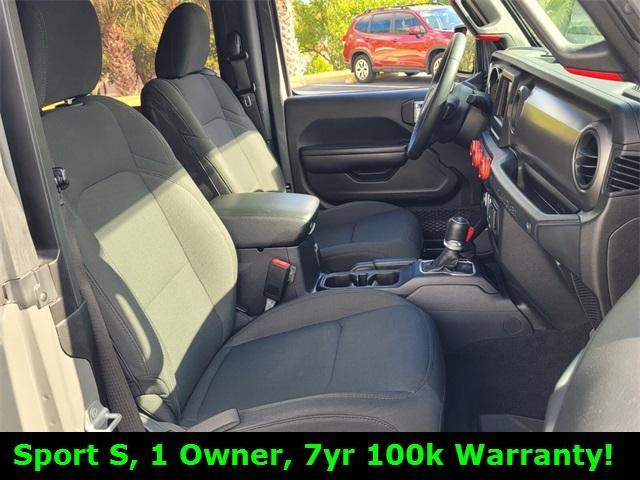 used 2021 Jeep Wrangler car, priced at $27,888