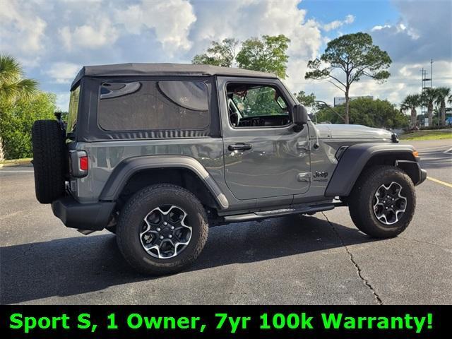 used 2021 Jeep Wrangler car, priced at $27,888