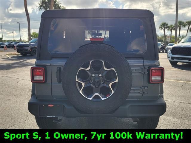 used 2021 Jeep Wrangler car, priced at $27,888