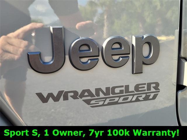 used 2021 Jeep Wrangler car, priced at $27,888
