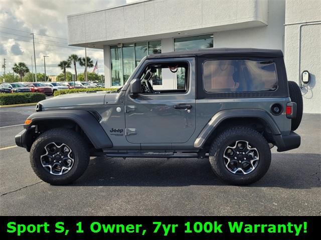 used 2021 Jeep Wrangler car, priced at $27,888