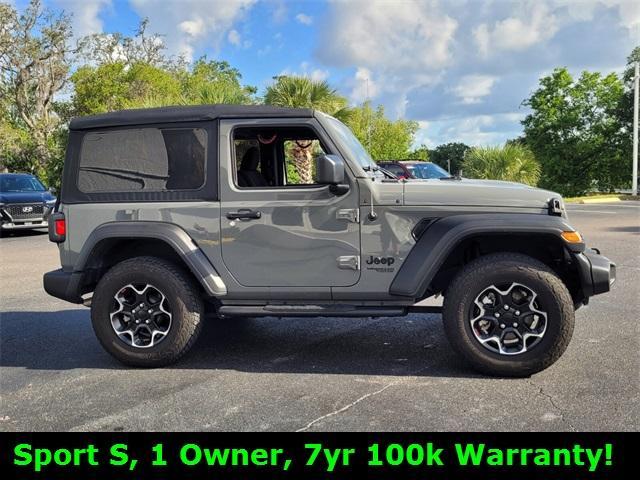 used 2021 Jeep Wrangler car, priced at $27,888