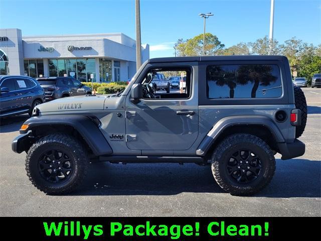 used 2021 Jeep Wrangler car, priced at $24,700