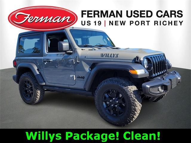 used 2021 Jeep Wrangler car, priced at $24,700