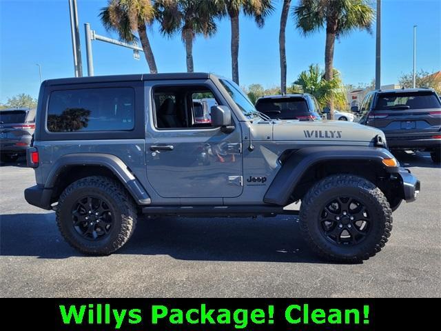 used 2021 Jeep Wrangler car, priced at $24,700