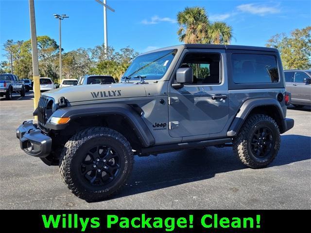 used 2021 Jeep Wrangler car, priced at $24,700