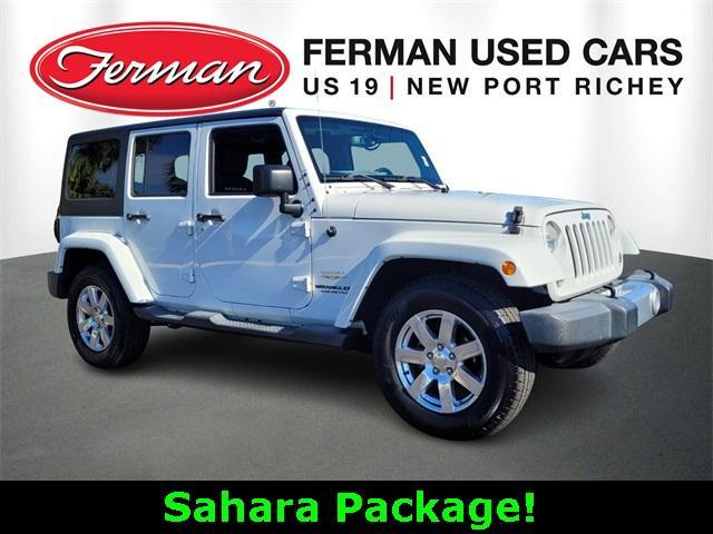 used 2015 Jeep Wrangler Unlimited car, priced at $19,500